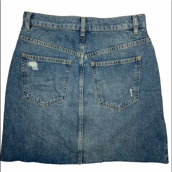 Free People Denim Hallie Skirt - Picture 2 of 3